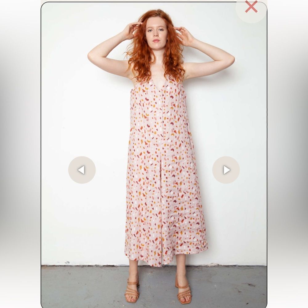 NWT MEG A jumpsuit pink palmer